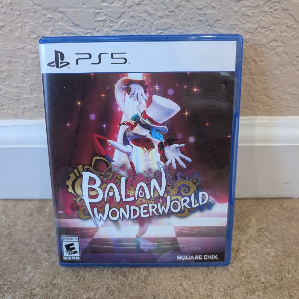 PlayStation 5 - Balan Wonderworld - Physical Game - Blu-ray Disc - Square Enix